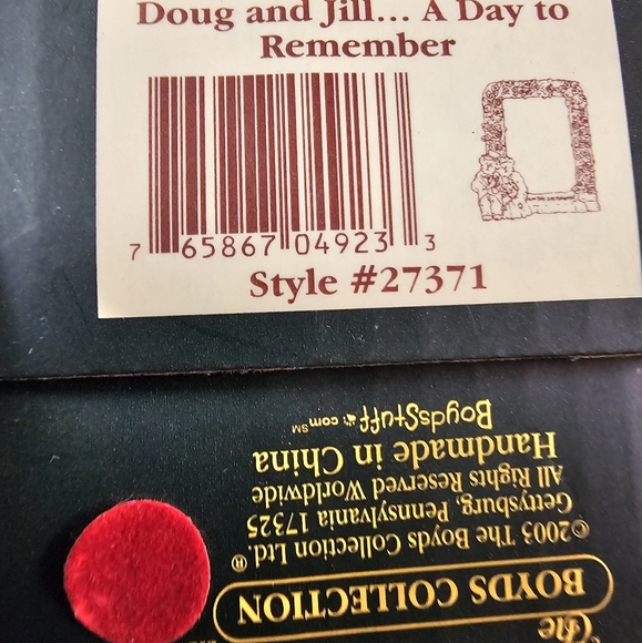 Boyd & Bears . . . A Day To Remember - Picture 3 of 3